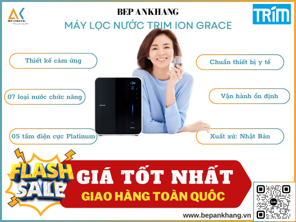 Máy Lọc Nước TRIM ION GRACE - Nhập Khẩu Nhật Bản 